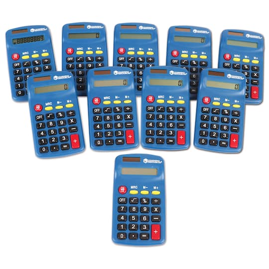 Learning Resources Primary Calculator, 10ct.